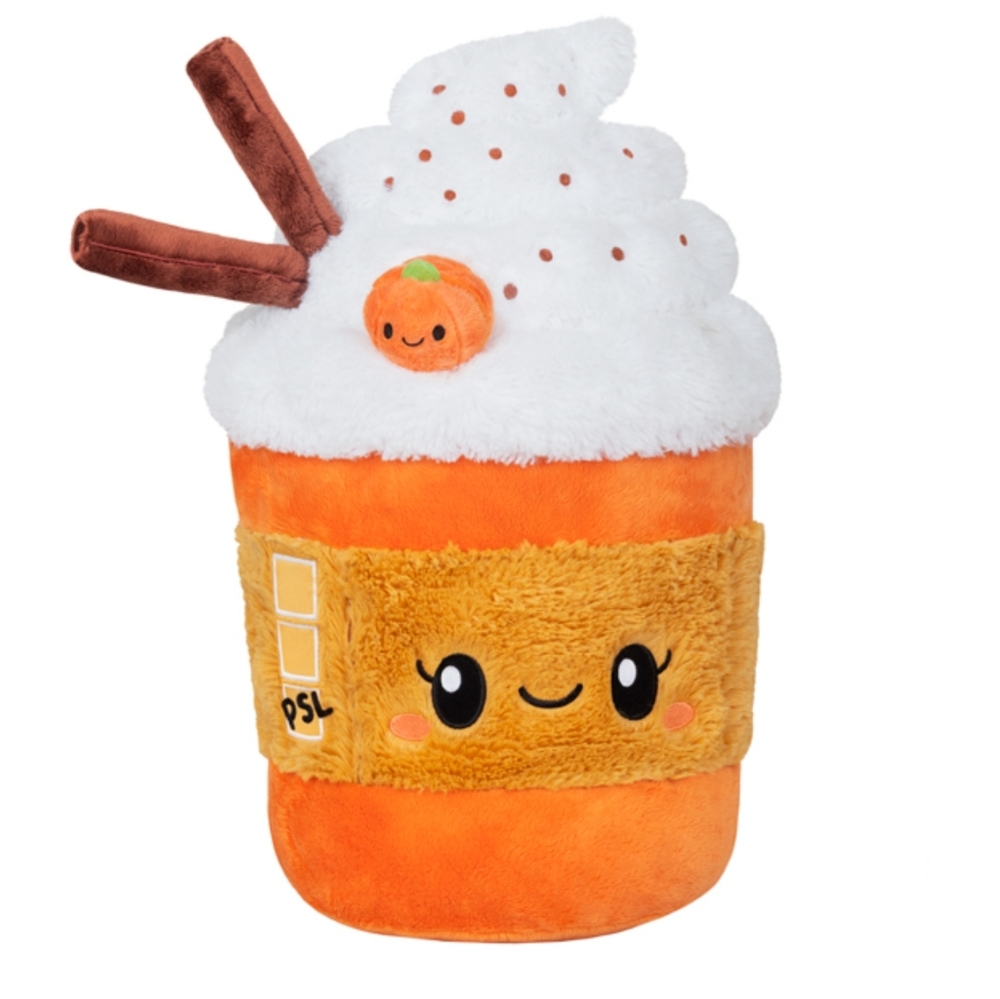 Squishable Mini Comfort Food Pumpkin Spice Latte New With Tag
